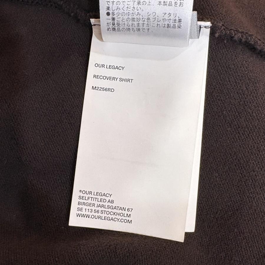 Our Legacy（アワーレガシー） OUR LEGACY RECOVERY SHIRT M2256RD