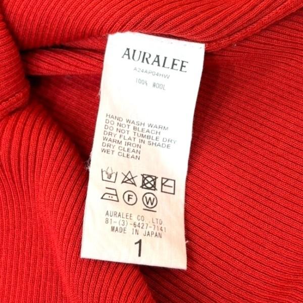 AURALEE（オーラリー） AURALEE SUPER FINE WOOL HIGH GAUGE RIB KNIT