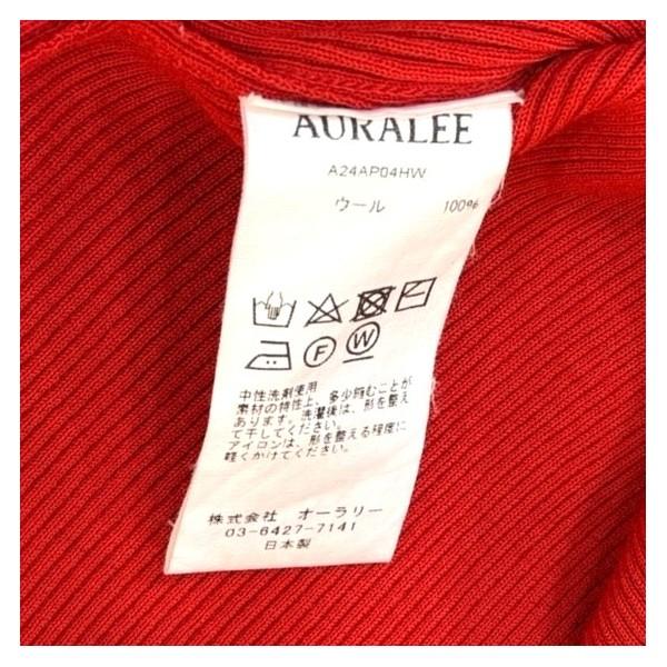 AURALEE（オーラリー） AURALEE SUPER FINE WOOL HIGH GAUGE RIB KNIT