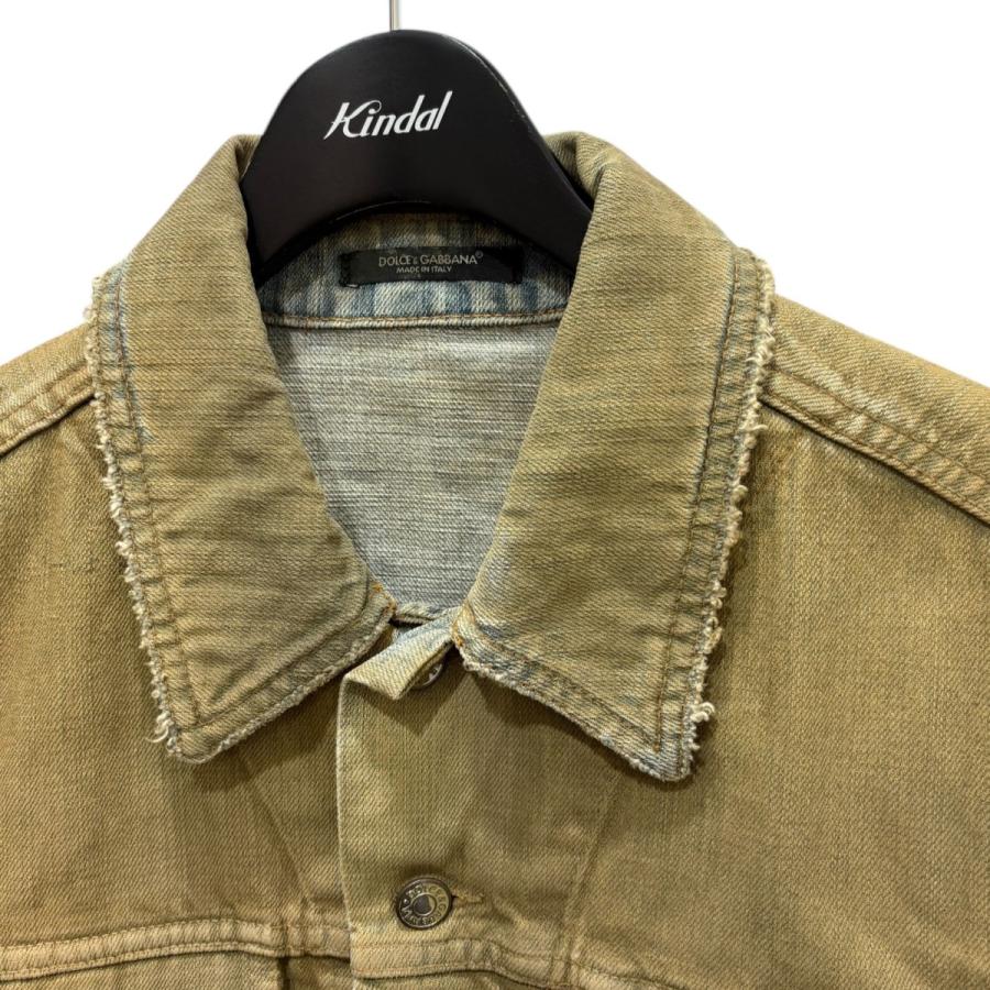 DOLCE & GABBANA ベージュデニムジャケット DOLCE&GABBANA（ドルチェ & ガッバーナ） DOLCE ＆ GABBANA