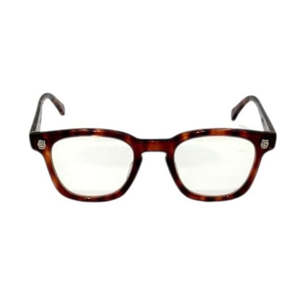 グラッドハンド×ニワマサヒコ GLAD HAND×丹羽雅彦 FAMILY CREST WELLINGTON - GLASSES 眼鏡 ブラウン_1
