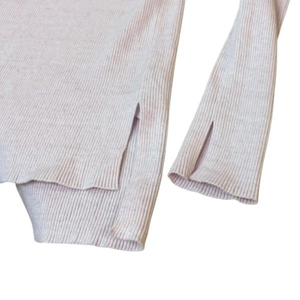 【美品】  AURALEE / オーラリー | × Ron Herman / Giza Boat Neck Pullover カットソー | 1 | スモークピンク | レディース Ron Herman - AURALEE Giza Boat Neck Pulloverの通販 by 32store