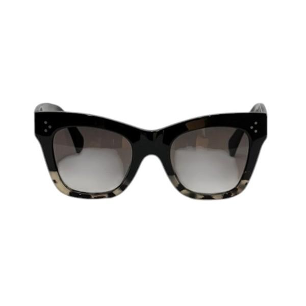 セリーヌ CELINE キャットアイサングラス サングラス CL4004IN ブラックｘ（レンズ）ブラウン サイズ：50□22 150_1