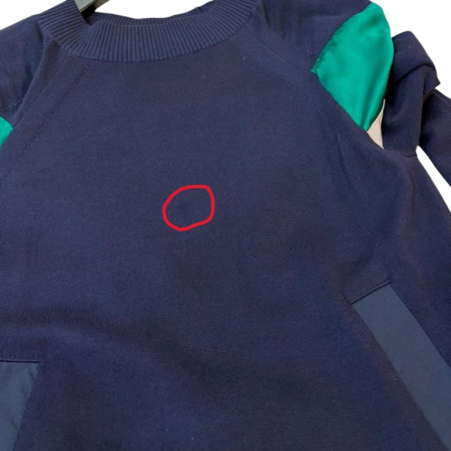 sacai（サカイ） ドッキングワンピース 22-05920 ネイビー サイズ：3