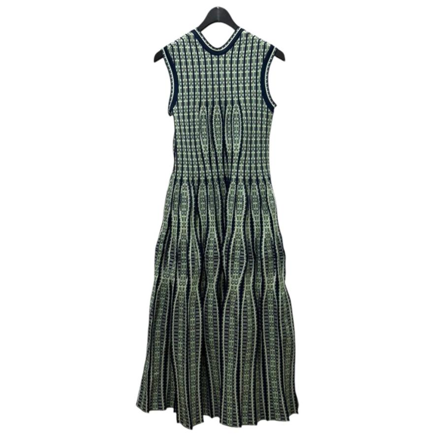 マメクロゴウチ mame kurogouchi Lantern Knitted Volume Dress MM25SS
