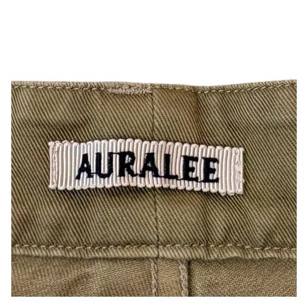 AURALEE（オーラリー） AURALEE PRODUCT DYED FINX CHINO ONE-TUCK