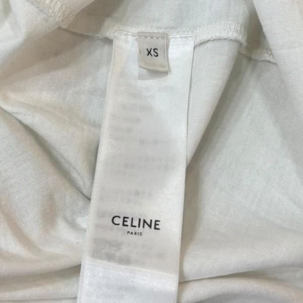 CELINE（セリーヌ） トリオンフロゴTシャツ RX0AV671Q．01OB ホワイト