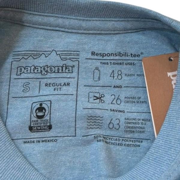 patagonia（パタゴニア） ポケットT 38441SP19 サックスブルー サイズ