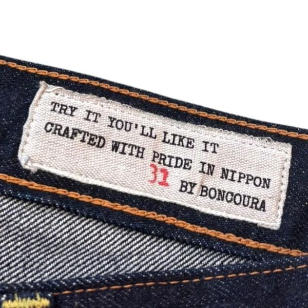 BONCOURA ボンクラ BONCOURA 66タイプデニムパンツ インディゴ サイズ 