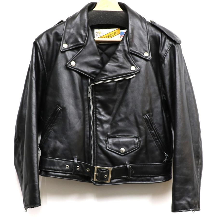 スーパーセール期間限定 SCHOTT 80-90S 108W Riders Jacketバイカータグダブルライダースジャケット ブラック サイズ:US10 (下北沢店) 20, ETFIL(エトフィル) ad349e3b