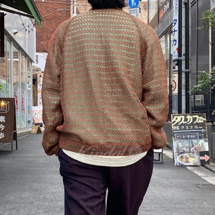 SASQUATCHfabrix． 21SS GOZA MESH SPORTS JACKETメッシュZIPスポーツ