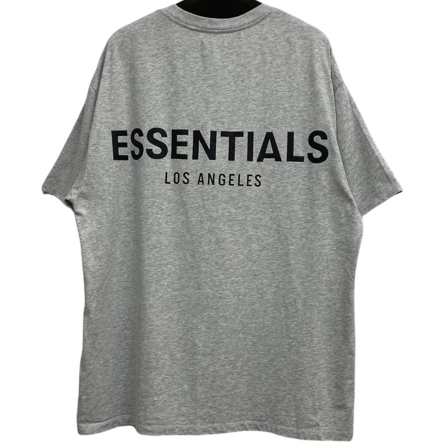 誠実 Fog By Fear Of God Essentials La Limited Boxy Logo Teeボクシーロサンゼルスロゴtシャツ グレー 半袖 Floridapace Gov