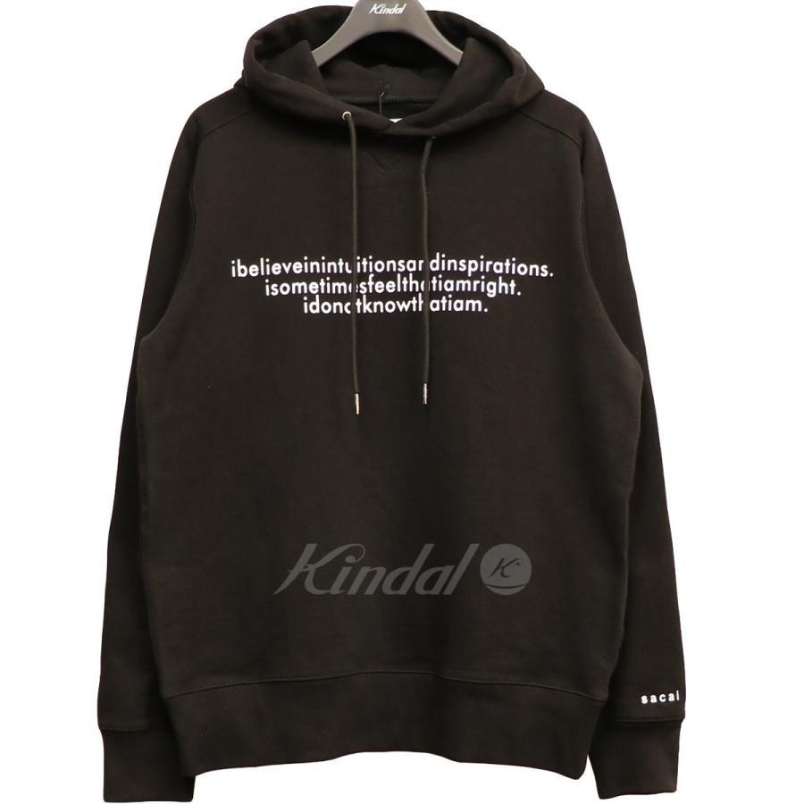 sacai×Einstein 20AW Einstein Hoodieアインシュタインプリントプル  