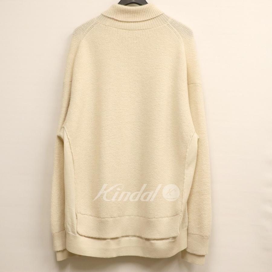 ヨーク YOKE 20AW CONNECTING HIGHT NECK KNIT LSオーバーサイズニット 