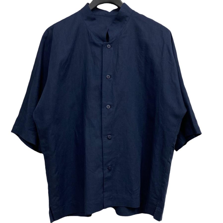 HOMME PLISSE ISSEY MIYAKE 22SS COTTON LINEN SHIRTコットン HOMME PLISSE ISSEY MIYAKE 22SS COTTON LINEN SHIRTコットン
