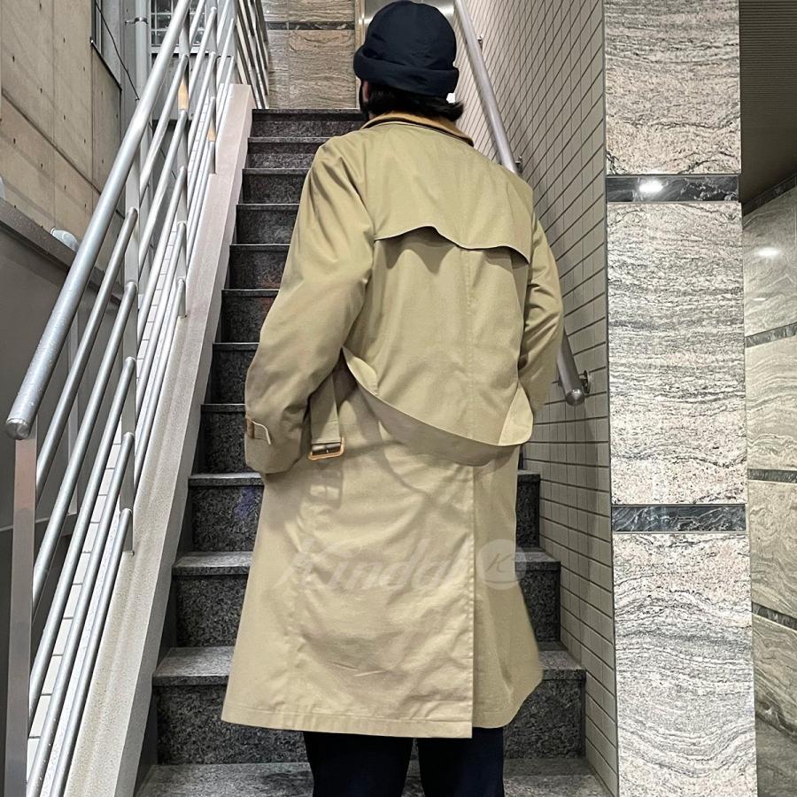 70〜80sUSA製 Brooks Brothers ライナー付きトレンチコート 80s USA製 BROOKS BROTHERSブルックスブラザーズ ウールライナー付き