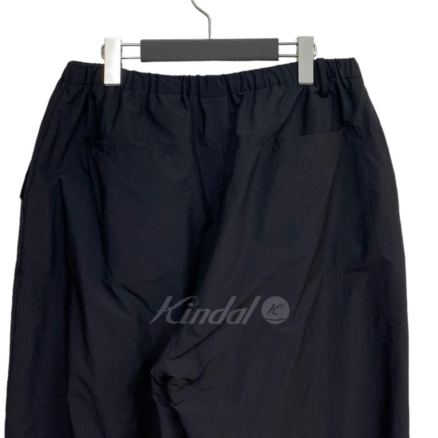 COMOLI 20AW NYLON TRACK PANTナイロンテーパードトラックパンツ 裏地裏起毛 ネイビー サイズ：3(〜9cm) (下北沢店)｜kindal｜05