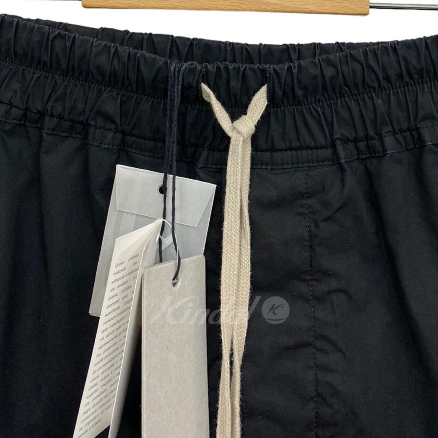 西日本産 リックオウエンス DRAWSTRING CROPPED クロップドパンツ Rick Owens トラウザーズ クロップド ブラック 38 20SS