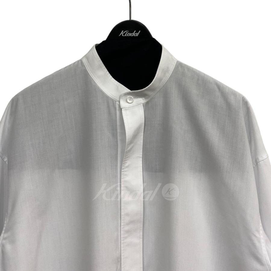 THE RERACS 【値下げ】THE 23SS BandCollar Shirtオーバーサイズバンド  