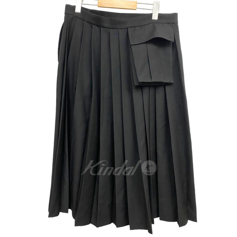 新品 UNDERCOVER アンダーカバー 22AW メンズプリーツスカート2灰-