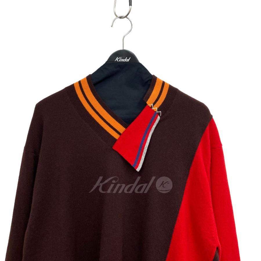 Color カラー kolor 23AW 23WCM-NO1301-C Knit ハイゲージ切替 Color カラー kolor 23AW 23WCM-NO1301-C Knit ハイゲージ切替