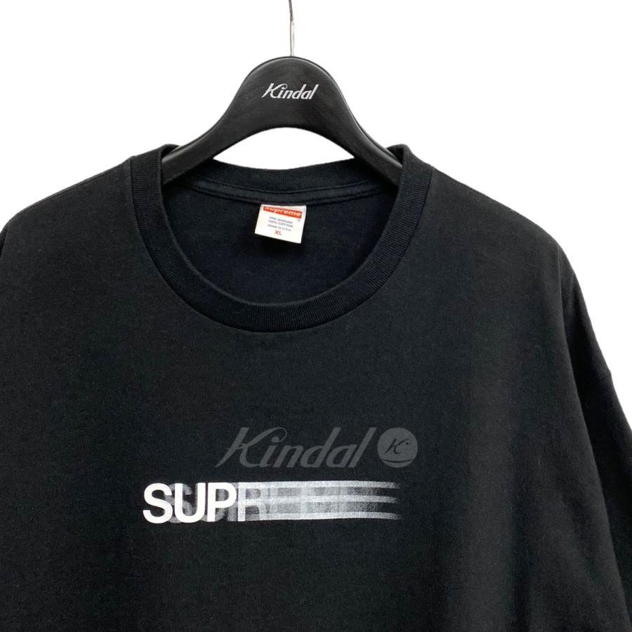 シュプリーム SUPREME 20SS Motion Logo TeeモーションロゴプリントTシャツ ブラック サイズ：XL｜kindal｜03