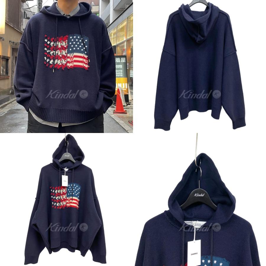 【新品未使用】DAIRIKU America Knit Hoodie ニット DAIRIKU（ダイリク）の「America Knit Hoodie（ニット/セーター