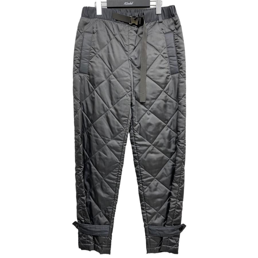 サカイ sacai 22AW Nylon Twill Mix Quilted Pantsキルティング 