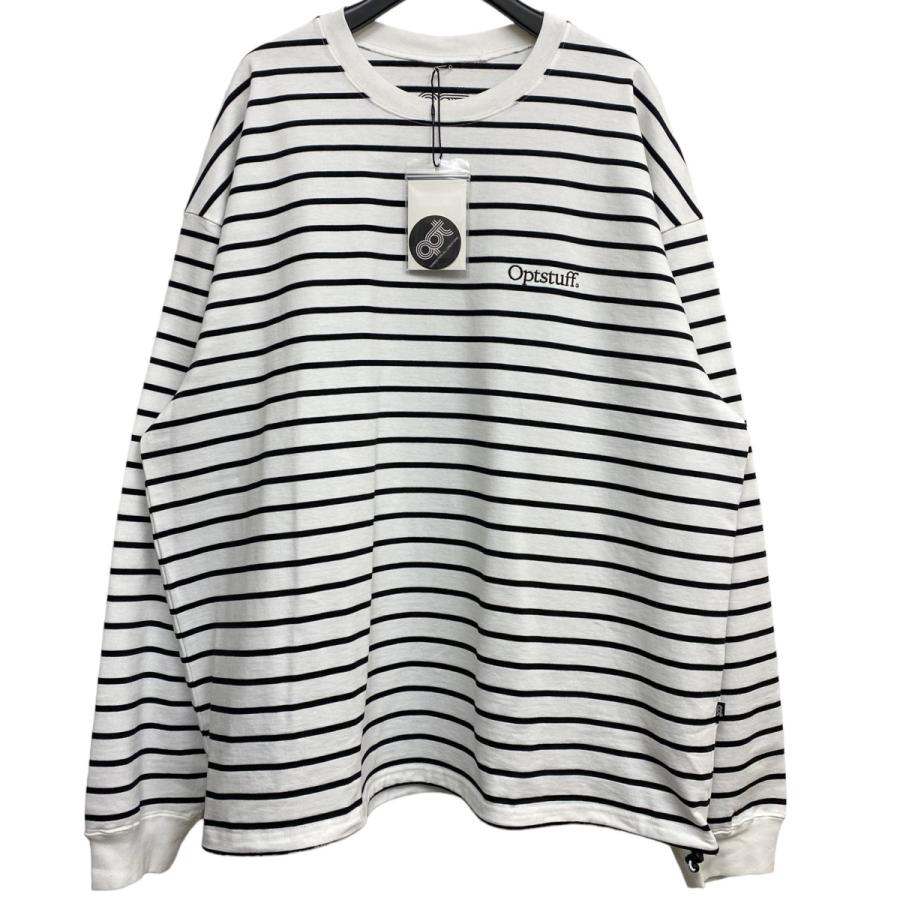 optstuff DRAWSTRING BORDER T-SHIRT L