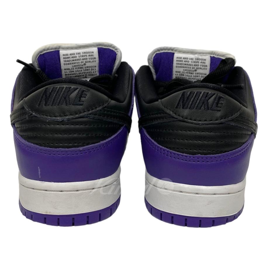 ナイキSB NIKE SB DUNK LOW Court Purpleダンクロースニーカー靴 ホワイト×パープル×ブラック サイズ：US9．5(27．｜kindal｜04