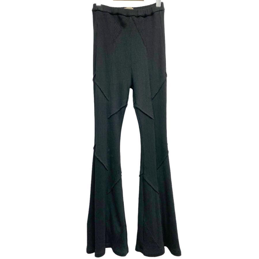 MALION vintage マリオンヴィンテージ 23ss rib flare pants 