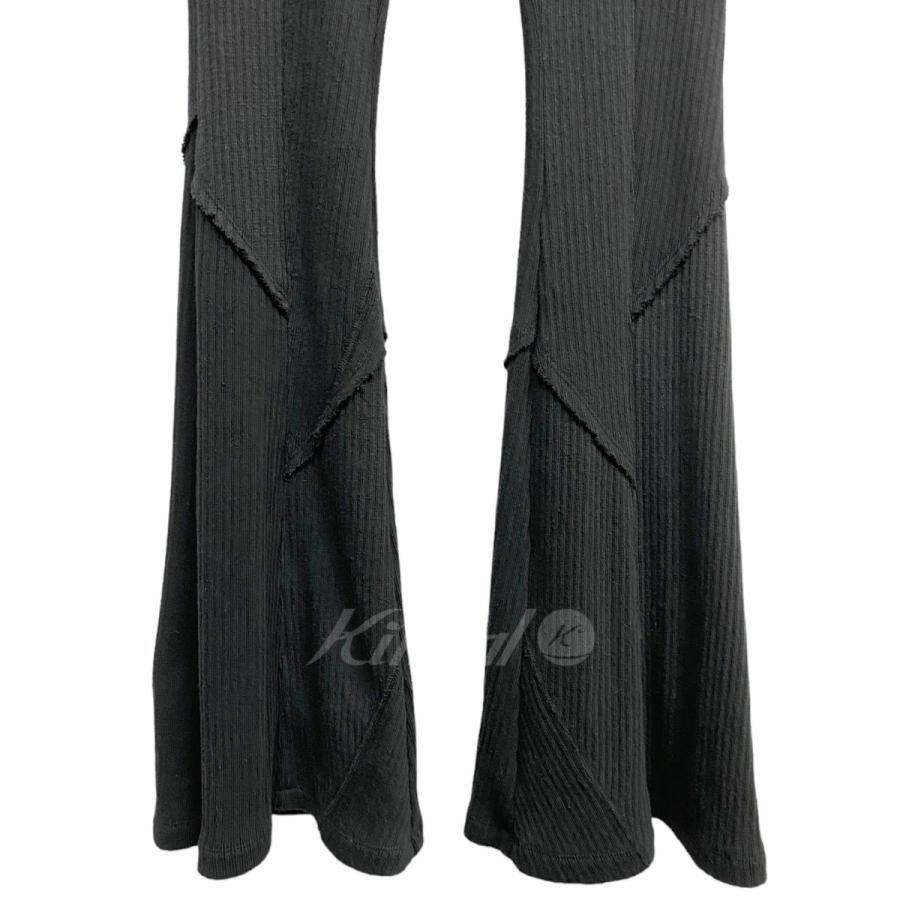 マリオンヴィンテージ MALION vintage 23ss rib flare pants  