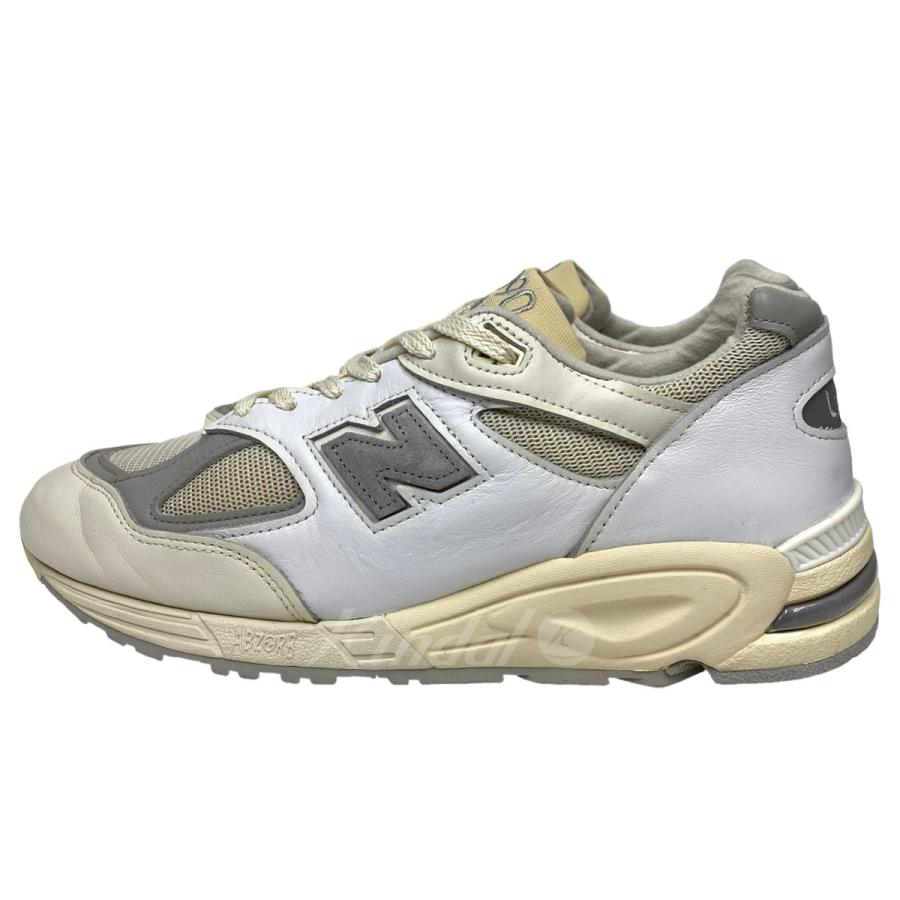 ニューバランス NEW BALANCE M990TC2 Sea Saltスニーカー靴 ホワイト サイズ：US10．5(28．5cm)｜kindal｜03