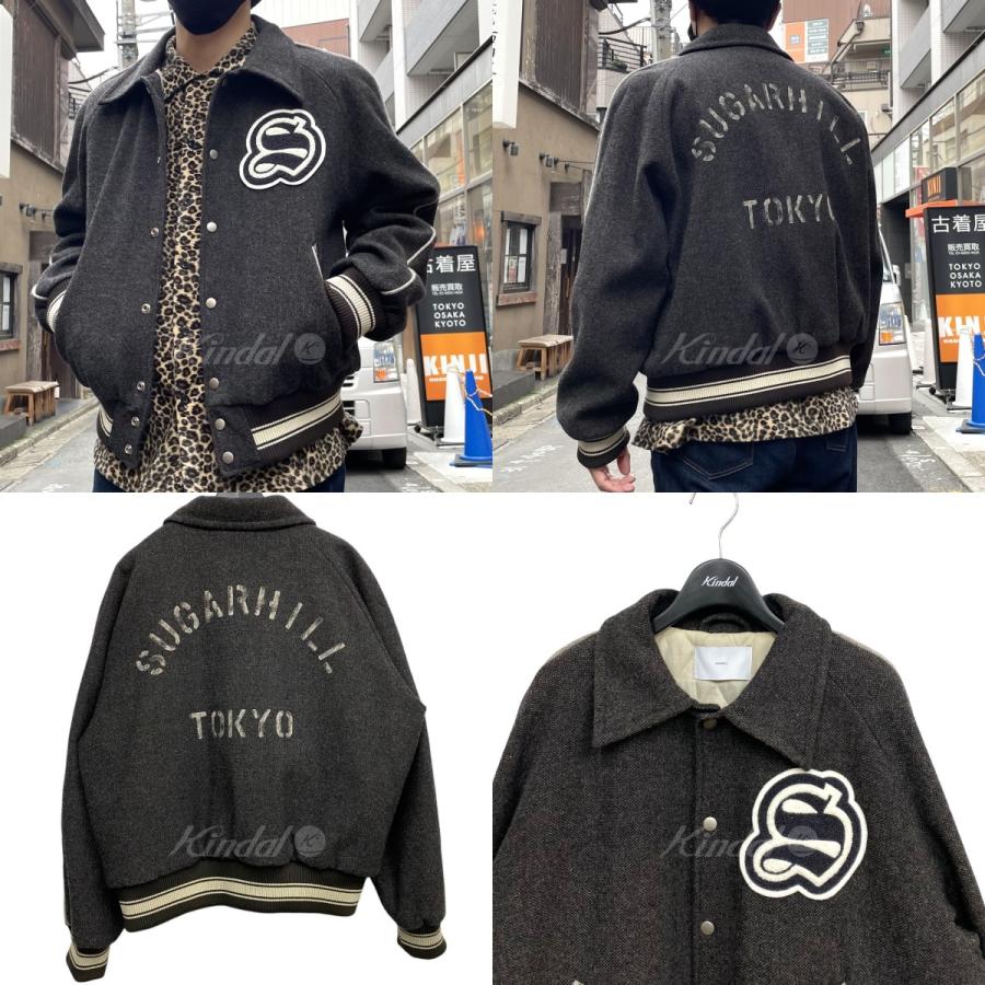 Sugar 【値下げ】SUGARHILL 23AW MELTON STADIUM JACKETメルトン Sugar 【値下げ】SUGARHILL 23AW MELTON STADIUM JACKETメルトン