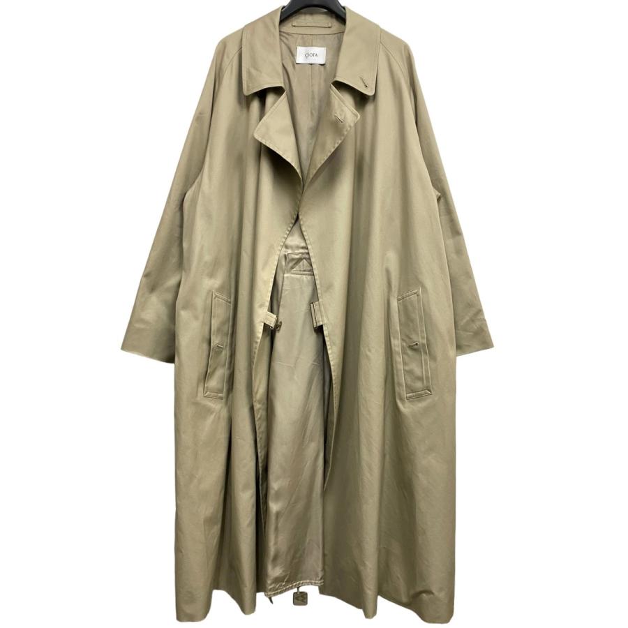 夏季限定価格！CIOTA スビンコットン ギャバジン タイロッケンコート 4 CIOTA(シオタ) スビンコットン ギャバジン タイロッケンコート