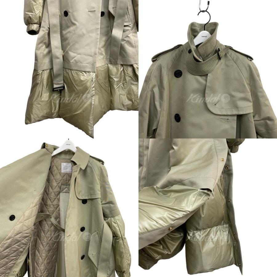 sacai（サカイ） sacai 22AW COTTON GABARDINE×PADDED COAT中綿 