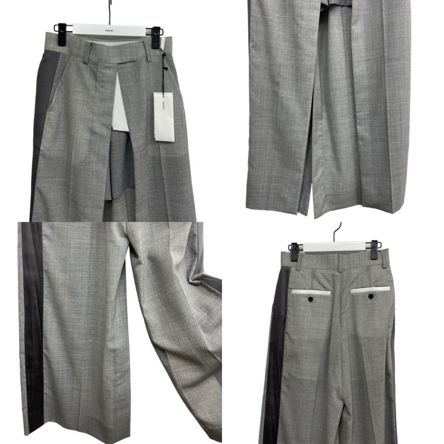 サカイ sacai 21SS Open Face Suiting Trouserショーツロングスカート 
