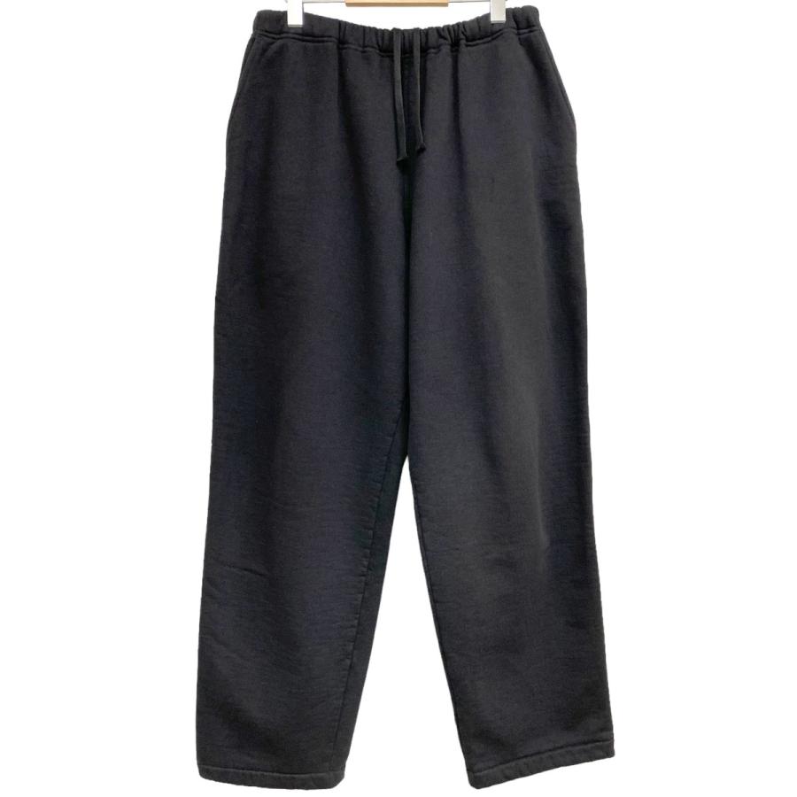 COMOLI コモリ 23AW コットン吊裏毛 パンツ スウェットパンツ ブラック  