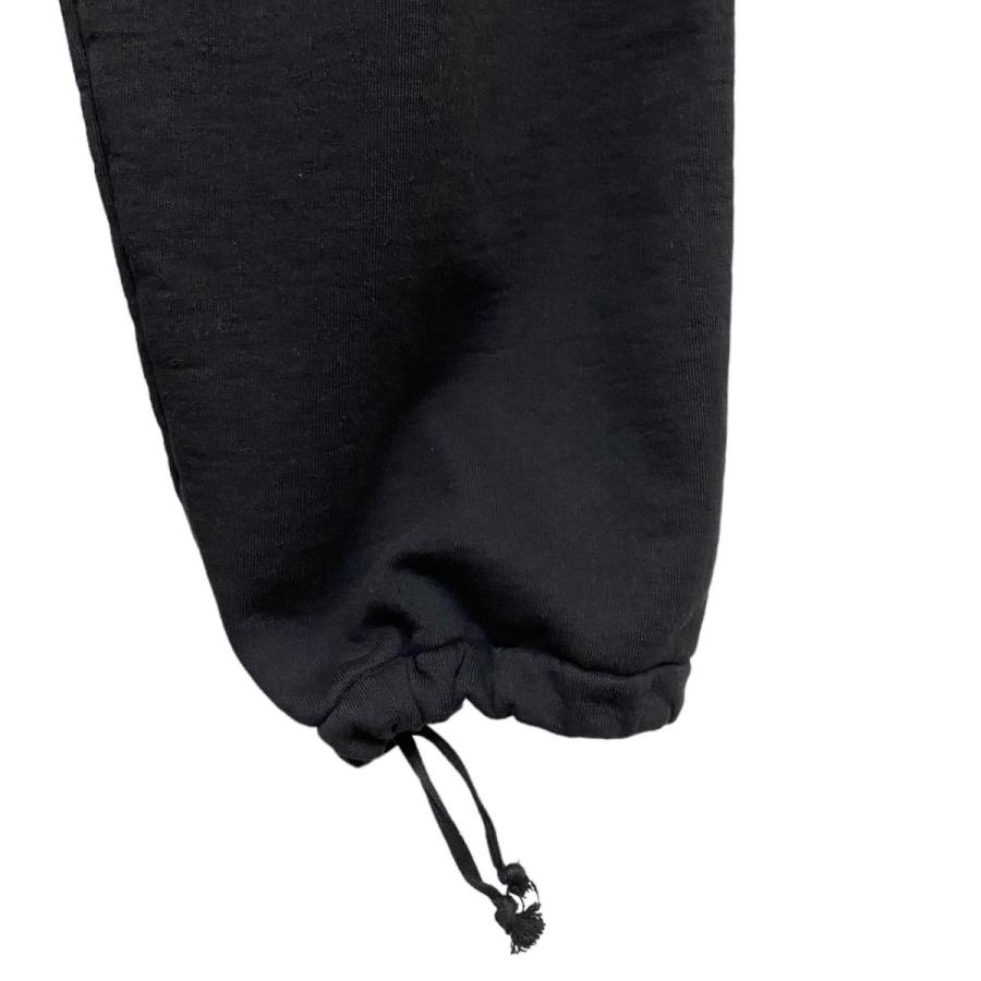 COMOLI コモリ 23AW コットン吊裏毛 パンツ スウェットパンツ ブラック 