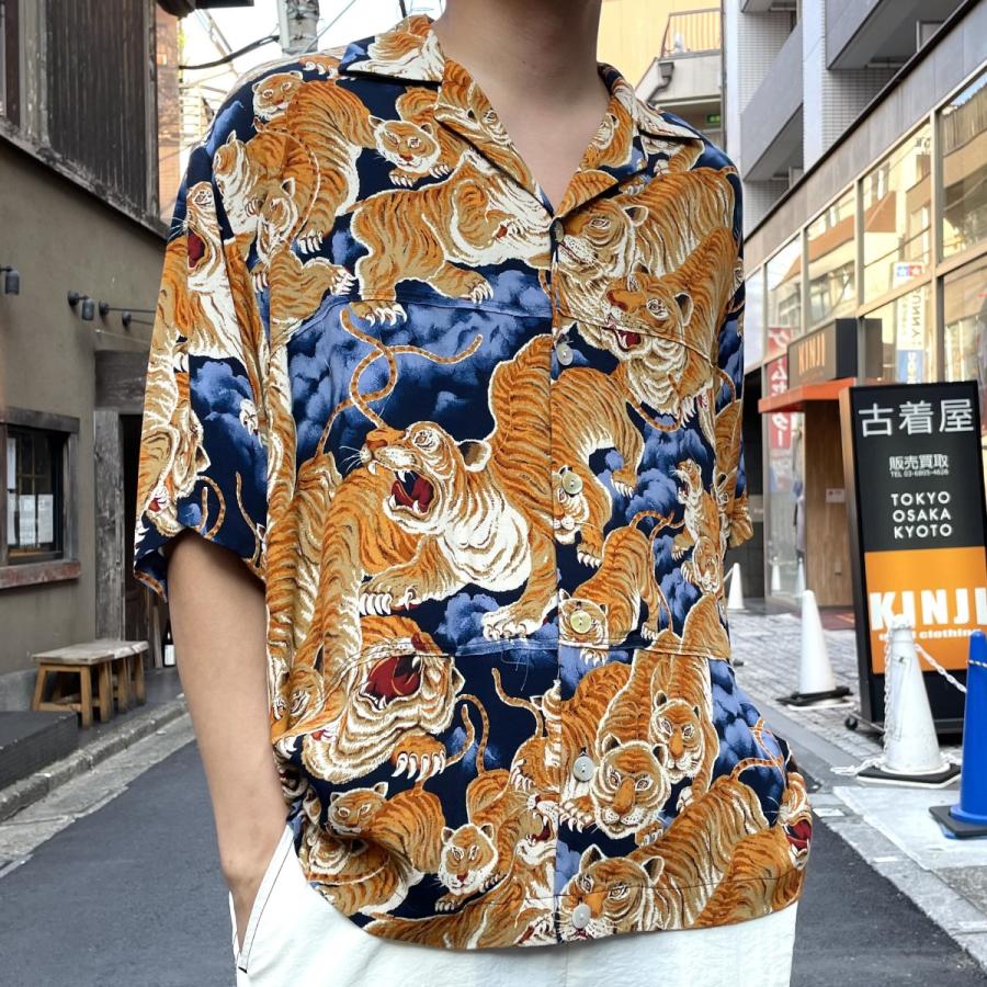 JieDa（ジエダ） Jieda 22SS Hundred Tiger Panel Shirt S／Sカット