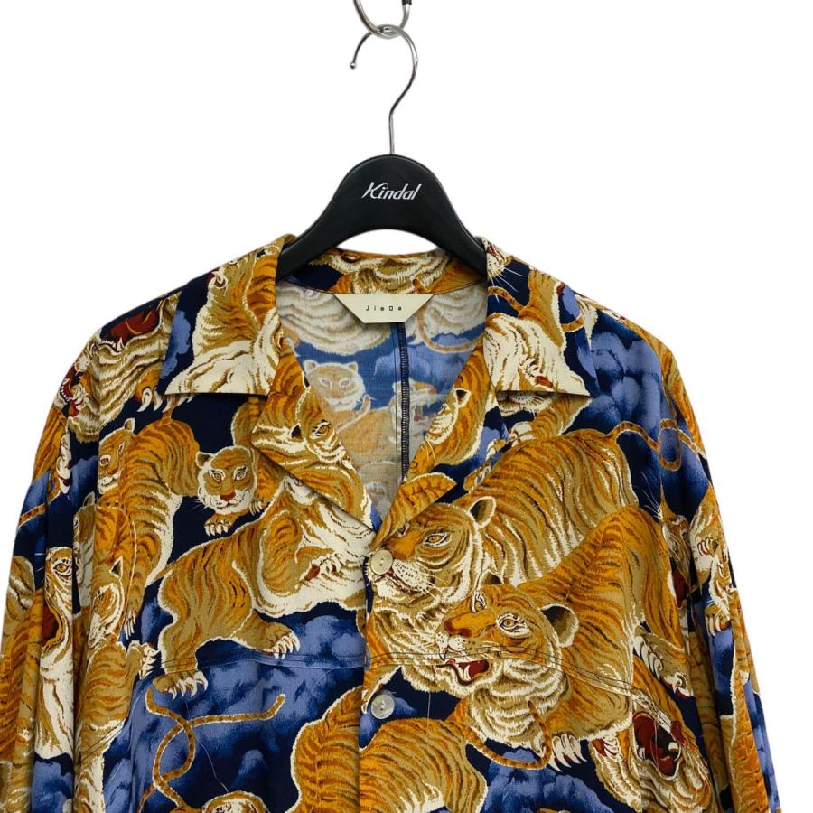 JieDa（ジエダ） Jieda 22SS Hundred Tiger Panel Shirt S／Sカット