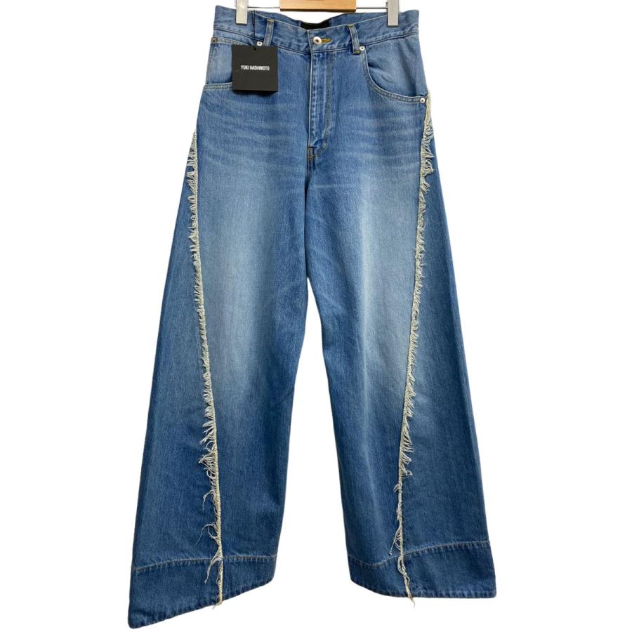 値下げ】YUKI HASHIMOTO 24AW Fringe Twisted Jeansフリンジ 値下げ】YUKI HASHIMOTO 24AW Fringe Twisted Jeansフリンジ