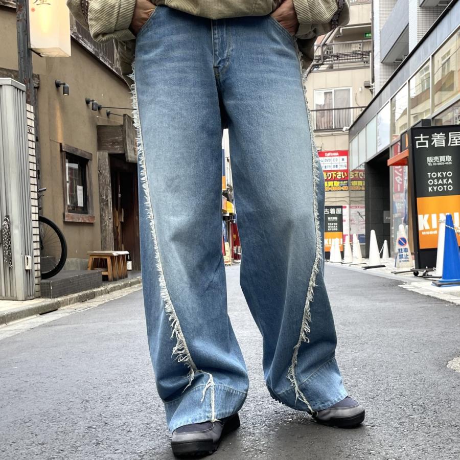 値下げ】YUKI HASHIMOTO 24AW Fringe Twisted Jeansフリンジ 値下げ】YUKI HASHIMOTO 24AW Fringe Twisted Jeansフリンジ