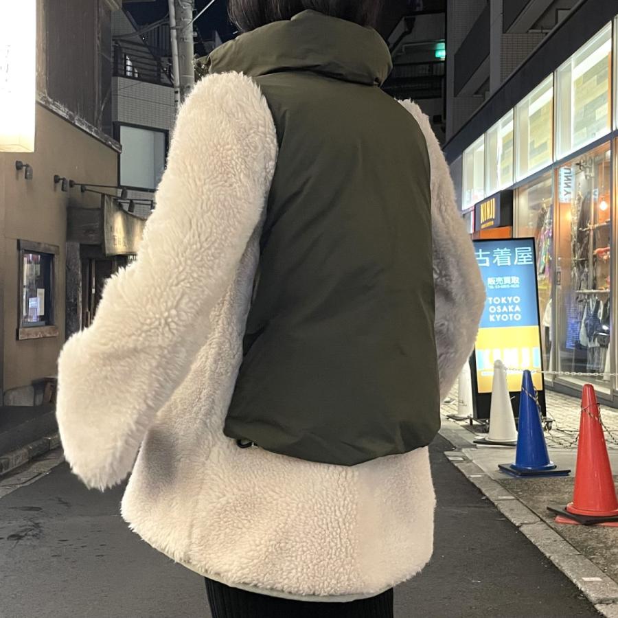 sacai（サカイ） sacai 22AW FAUX SHEARLING × PADDED BLOUSON