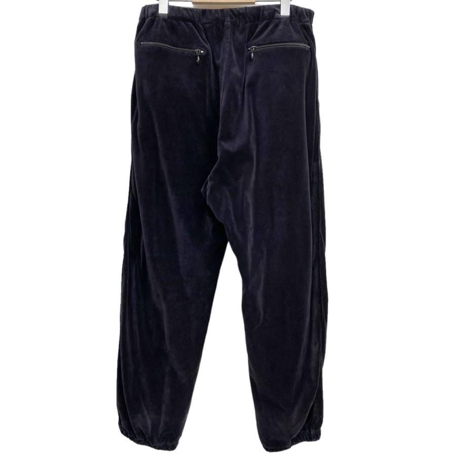 COMOLI（コモリ） COMOLI 22AW ベロアジャージ トラックパンツ