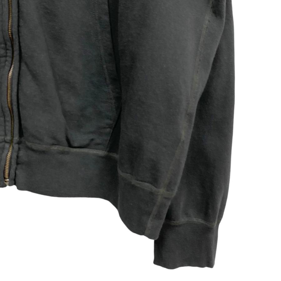 COMOLI（コモリ） COMOLI 24SS 製品染 裏毛 ジップパーカ ブラック