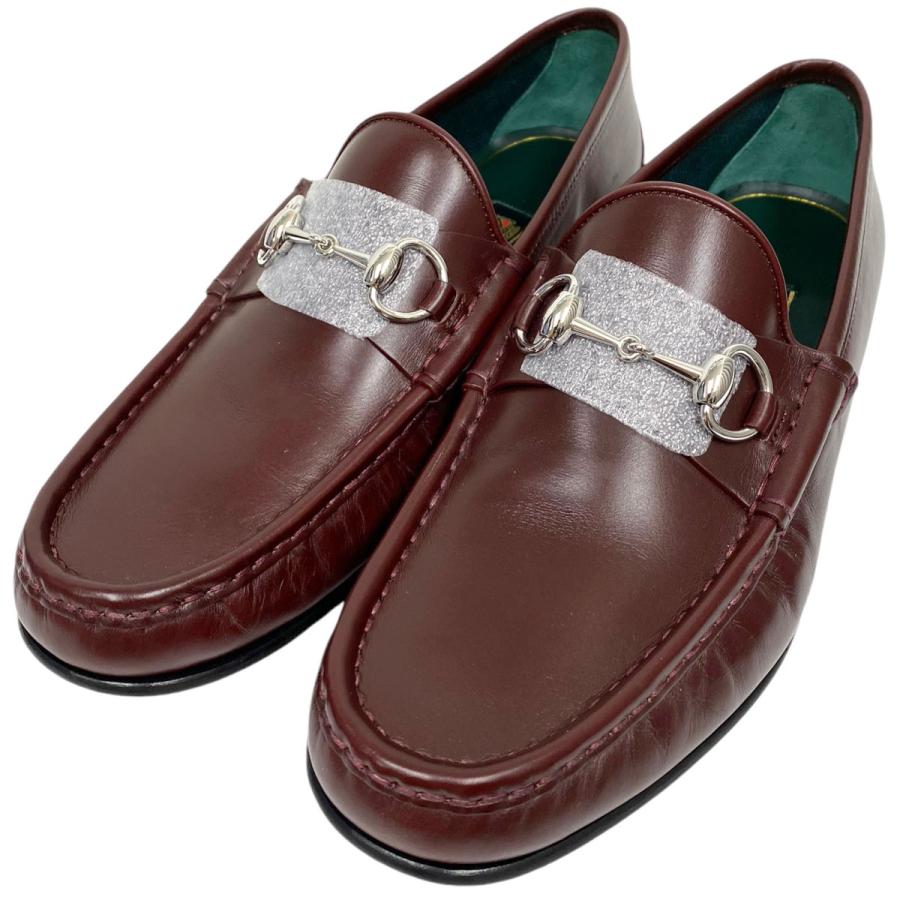 グッチ GUCCI 23AW 3WAYラバーカバー付ホースビットローファー レザー 