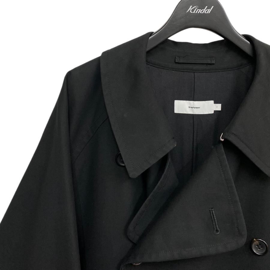 グラフペーパー Graphpaper Double Cloth Peach Trench Coatオーバー
