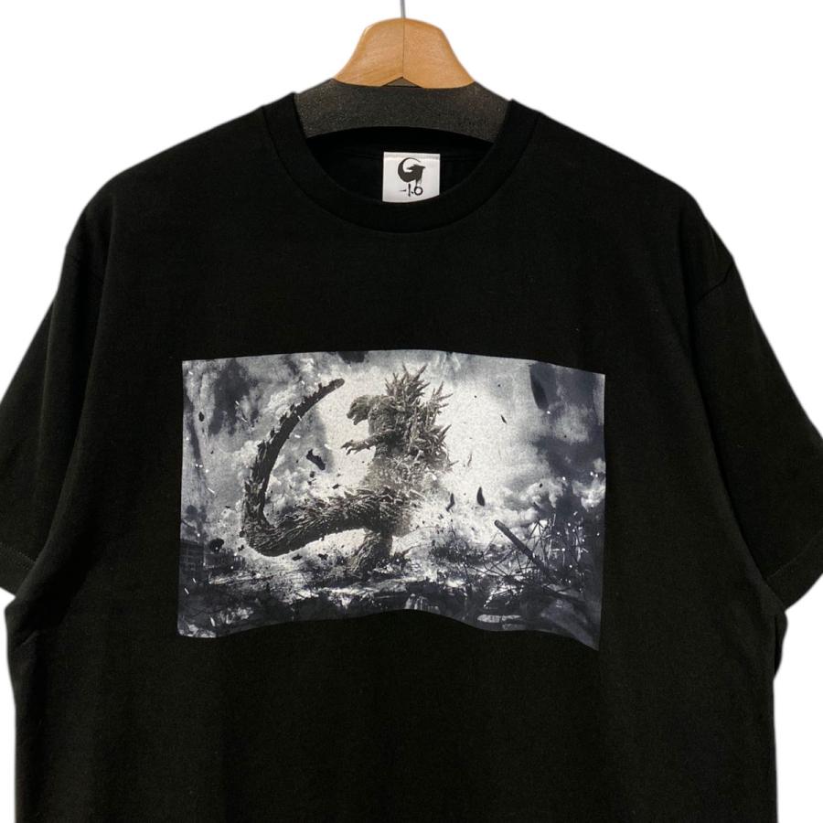 （1）ゴジラ 刺繍Tシャツ 黒　L ゴジラ-1.0 アイコニックTシャツ【2025年1月発送分】 | ゴジラシリーズ