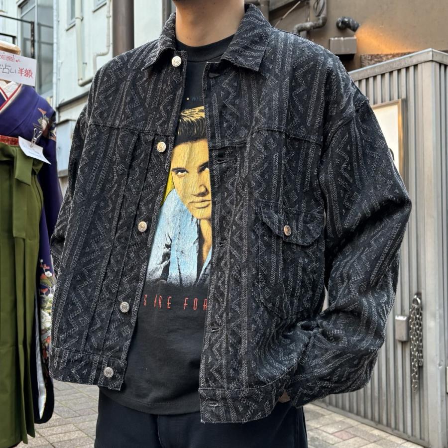 SEVEN BY セブンバイセブン 1ST TYPE デニムジャケット 総柄オーバー 